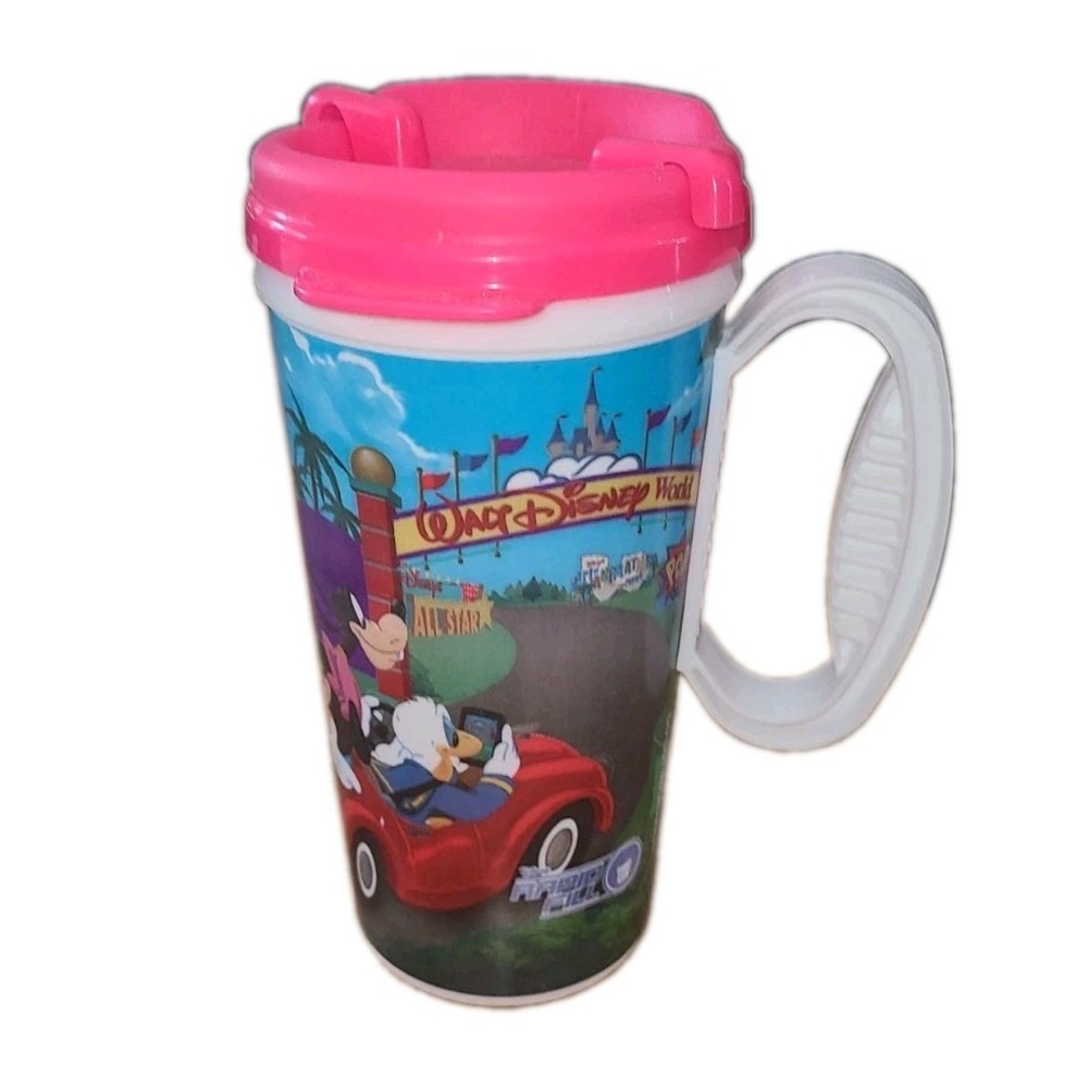 Disney Parks Rapid Refill Whirley Drink Works Reusable Travel Cup Mug